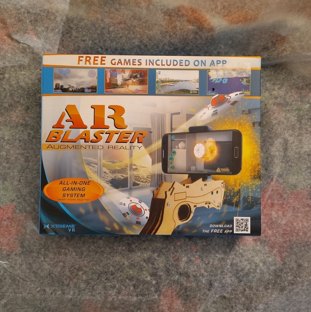 AR Blaster Augmented Reality Gaming System - Tan